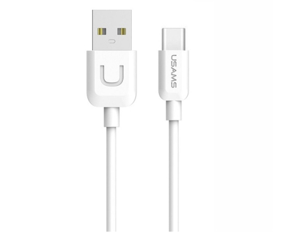 Kabel USAMS Kabel U-Turn USB-C 1m biały